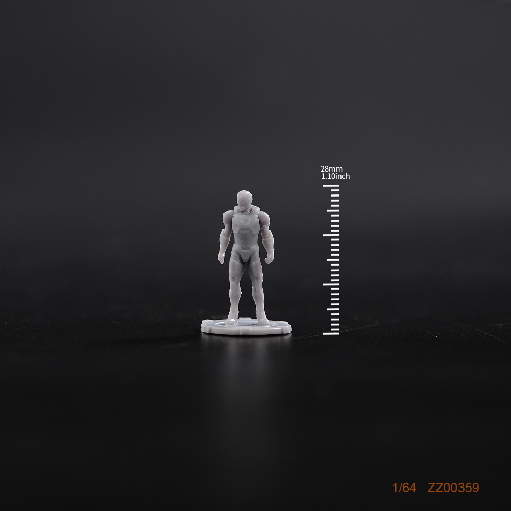 现货ANT 1/64 钢铁侠 手工微缩模型沙盘手办树脂小人偶微拍摆件