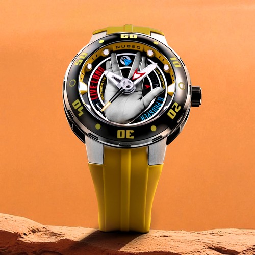 NUBEO星际迷航瓦肯举手礼机械表