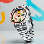 SPINNAKER三角帆海绵宝宝深海大冒险联名限量版 自动机械表5171