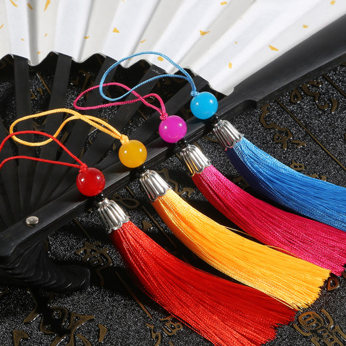 玉石流苏diy手工吊坠挂饰