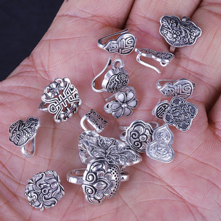 铜金勾龙龙形连接扣S扣吊坠diy项链收尾扣福字弯钩扣手链编织扣头