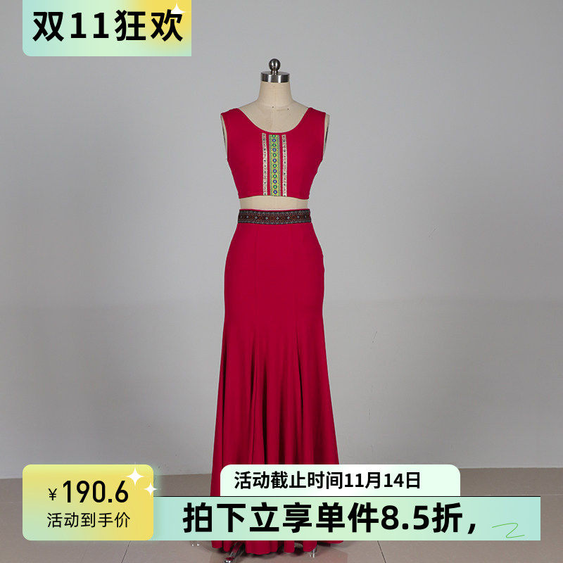 傣族舞蹈裙课堂练习裙推荐北舞