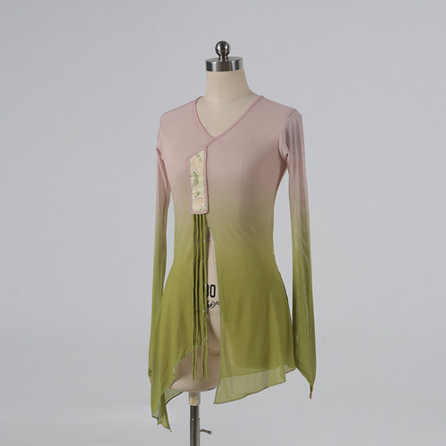 舞依艺库古典舞身韵纱衣练功服装