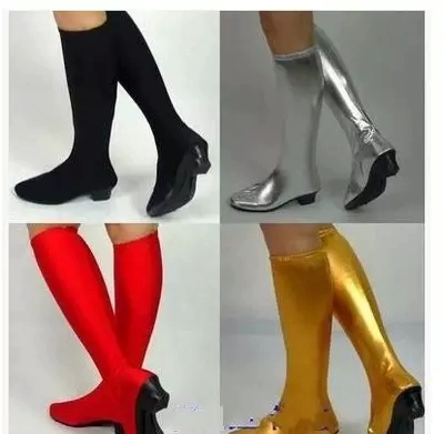 Бахилы, этнические сапоги, гетры, красный костюм