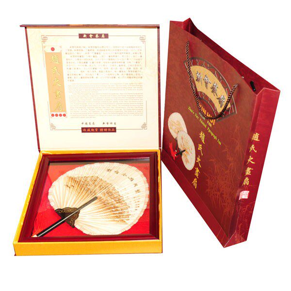 광동 JIANGMEN XINHUI 전문 화재 그림 팬 XINHUI 해바라기 팬 공예 장식 매달려 팬 선물 상자 가을 아름다움