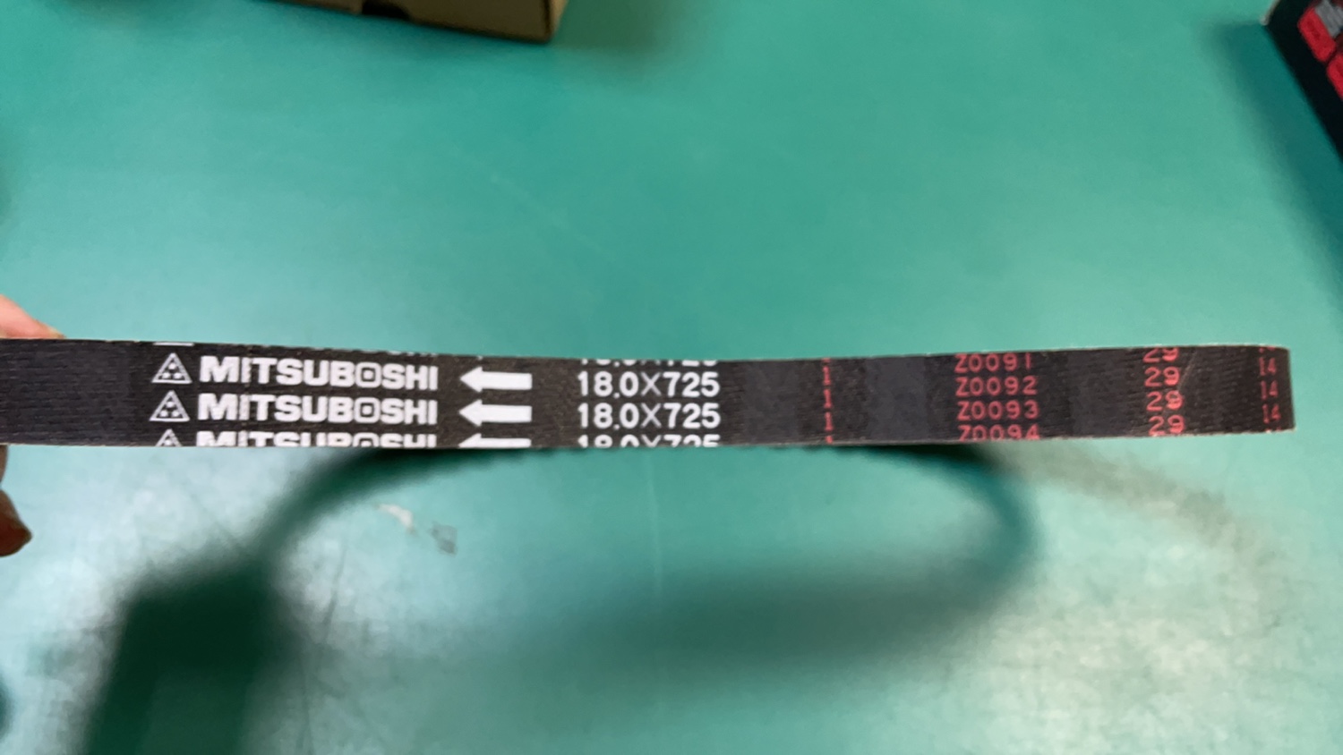 酷奇鬼火巧格JOG福喜豪迈GY6摩托车踏板改装适用于三星皮带