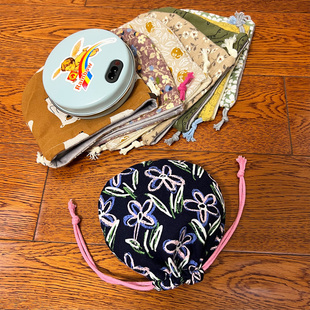 纯棉磨毛电热饼保护套毛绒双层加厚暖手宝防烫袋可定制尺寸