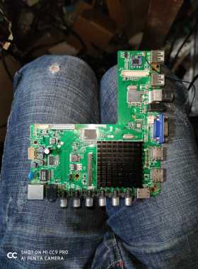 长虹欧宝丽LED55V6I主板HK-T.RT2982V01 配屏CN55CM823 AUO