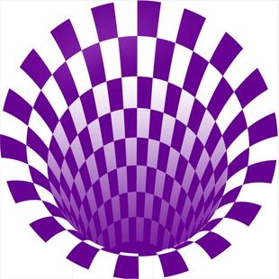 立体视觉眩晕地毯家用进门客厅沙发茶几错觉地垫水晶绒地毯