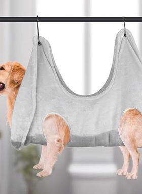 Dog Cat Hammock 宠物美容衣狗狗修剪指甲狗吊床宠物毛巾台上用品