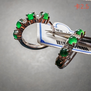 天然冰种翡翠耳环耳扣耳包红翡白冰果绿耳钩耳坠耳饰s925银镶女