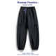 WASSUP 春秋宽松直筒阔腿运动休闲长裤 TWO TWO户外机能束脚冲锋裤