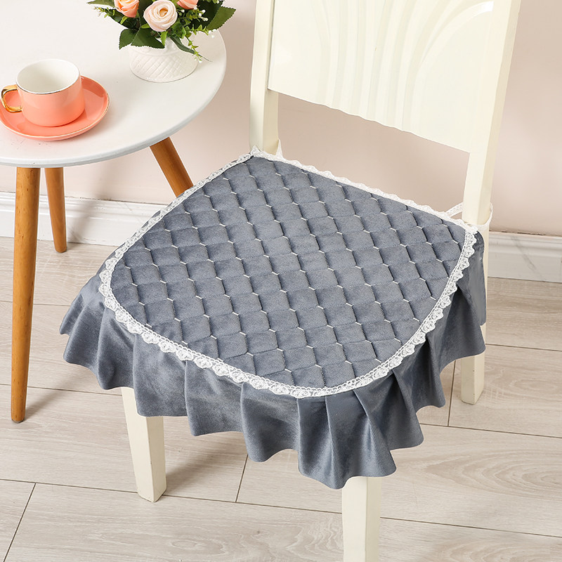 家用餐椅垫蕾丝绑带防滑坐套加厚餐凳通用餐桌座垫椅子办公椅套罩,居家布艺,椅垫,淘宝优惠券,粉丝福利购,淘宝优惠卷