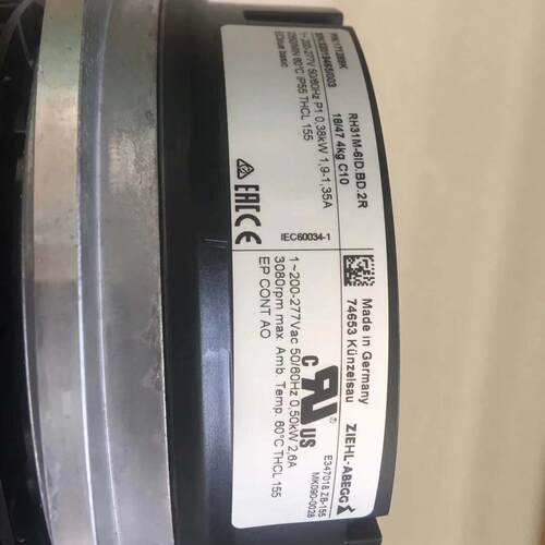 RH31M-6ID.BD.2R 风机 施乐百 230V 工业工控散热设备议价维修