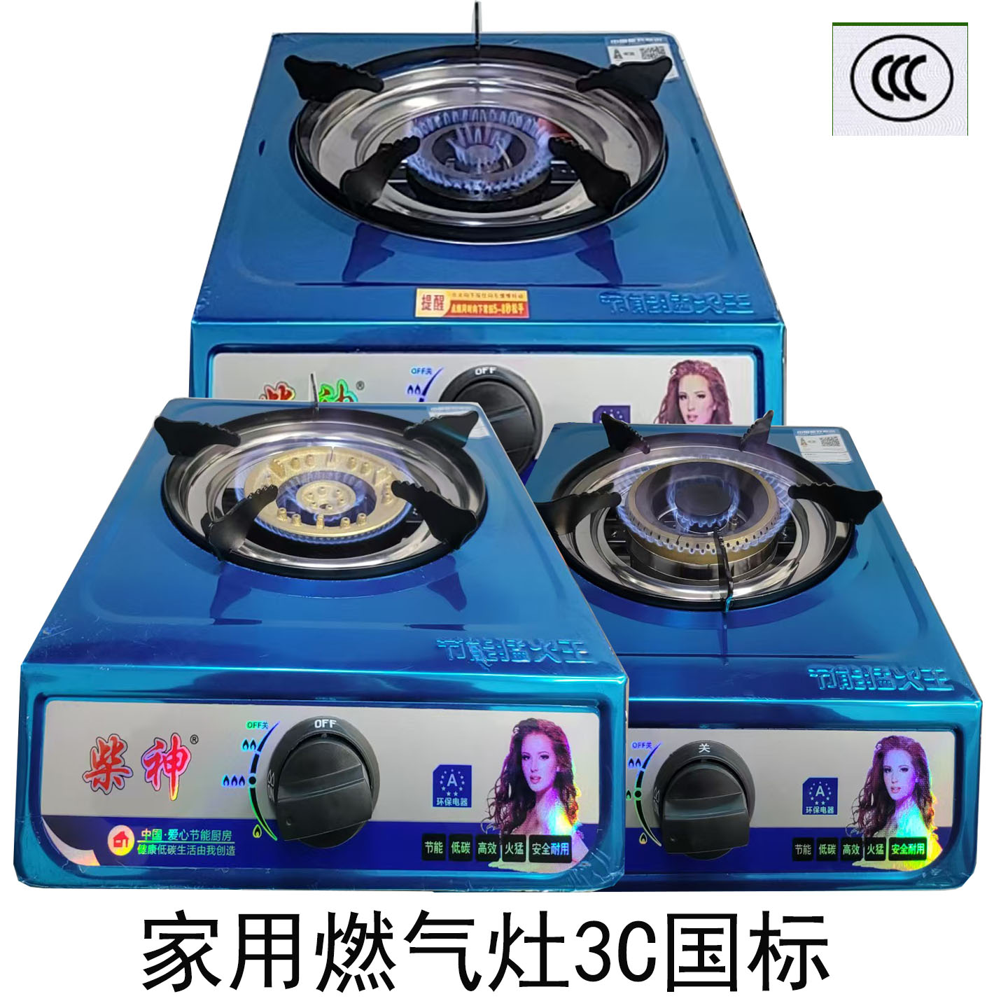 3C燃气灶熄火保护火锅炉单灶