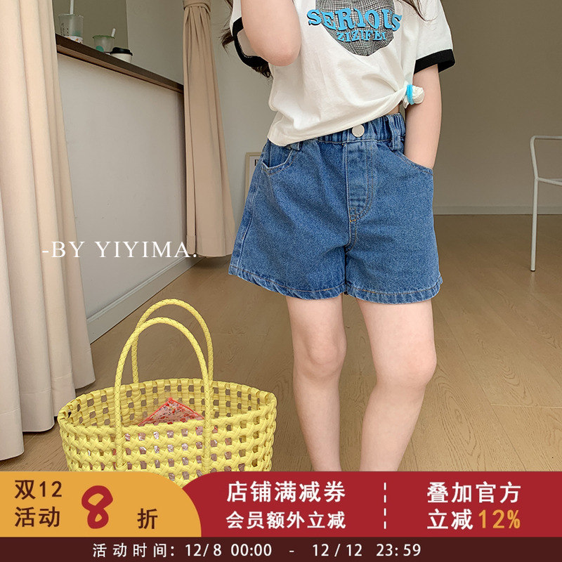 依依妈儿童牛仔短裤夏季薄款