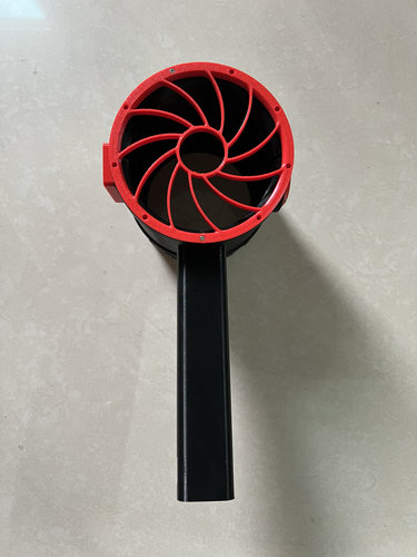 暴力风扇涡轮90涵道外壳配件涵道手持暴力吹风机风扇外壳飞翼 FMS