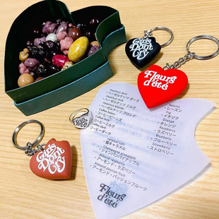 Verdy NIGO Girls Don Cry彩色爱心钥匙扣挂件挂饰 HUMAN MADE