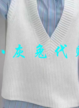 小灰兔代购2024V领学院风马甲5399678-4T21471-003