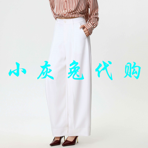 小灰兔代购2026秋新款质感百搭时尚垂感宽松休闲裤510025-4249161