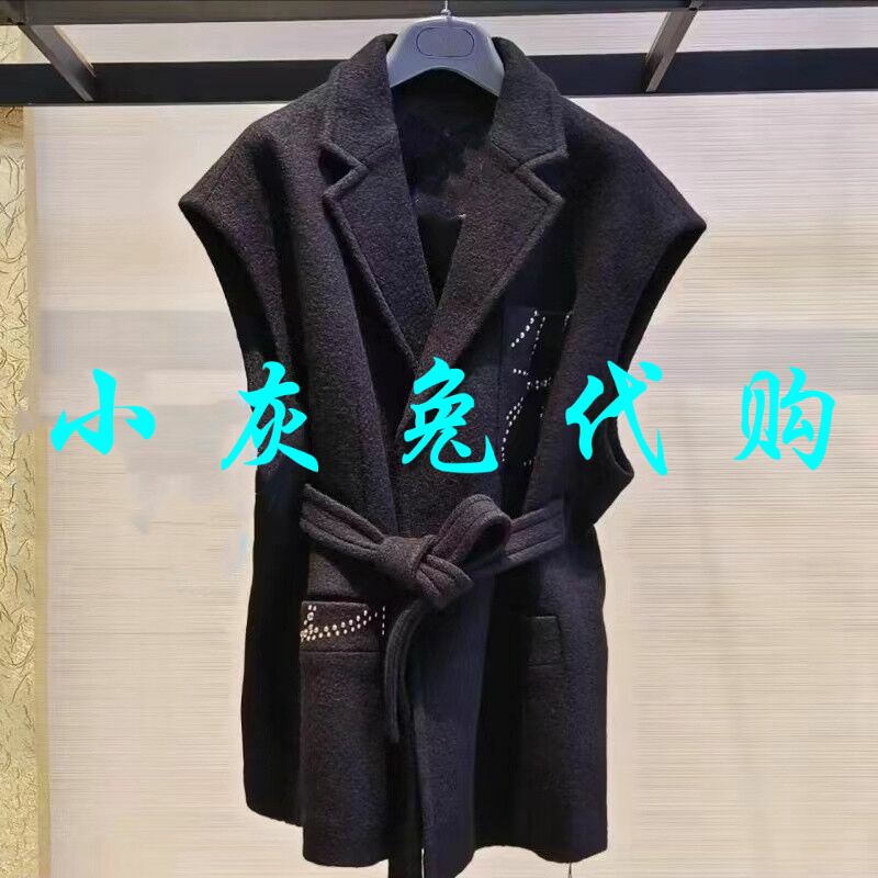 小灰兔正品代购带羊毛呢马甲外套5400691-3027011-