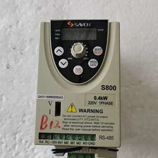 220议价 0.4KW功率 台湾三基变频器S800 2S0.4G