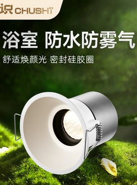 防水防雾厨卫专用射灯