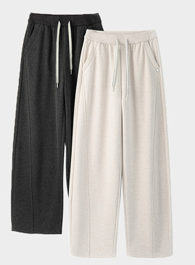 【YUXI玉惜】加厚羊绒弯刀裤