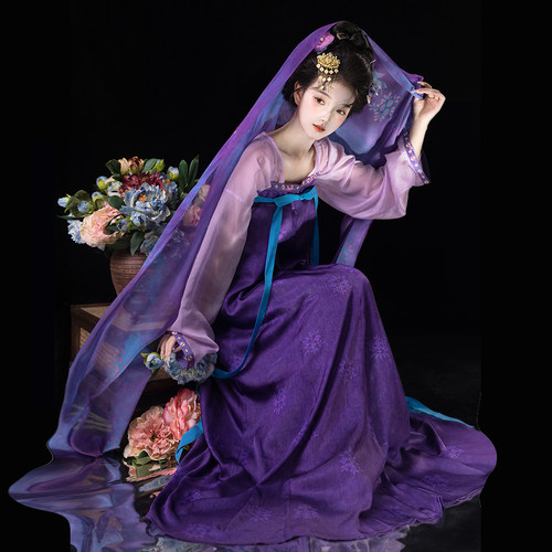 春璃原创【子夜歌】新款复原唐制