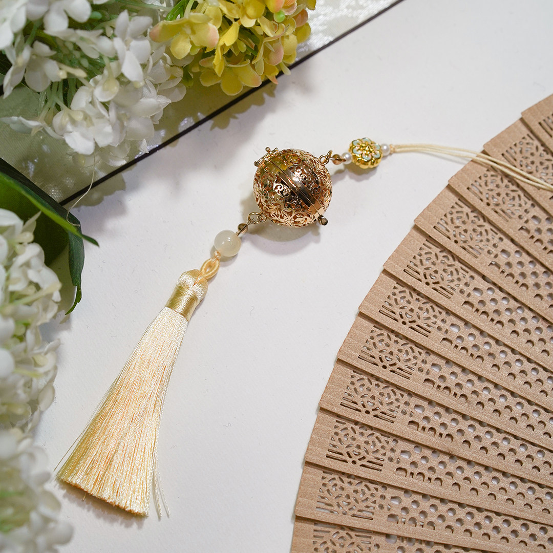 春璃原创【昭昭如愿香囊球】唐制复原镂空香囊球挂饰汉服随身配饰,女装/女士精品,汉服套装,淘宝优惠券,粉丝福利购,淘宝优惠卷