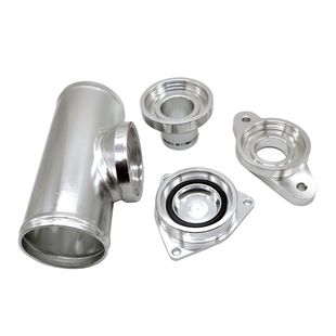 汽车改装适用于HKS泄压阀铝管底座改装51mm/57mm/63mm进气涡轮管