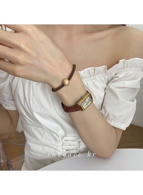 XYDZ高弹力加粗橡皮筋女扎头发绳头饰时尚耐用气质马尾发圈发头绳