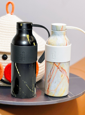 contatto保温杯男女生高颜值2025新款水杯便携轻奢高级感车载杯子