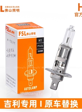 适用于吉利远程星享V5E V6E F1E F3E前大灯近光灯远光灯卤素灯泡