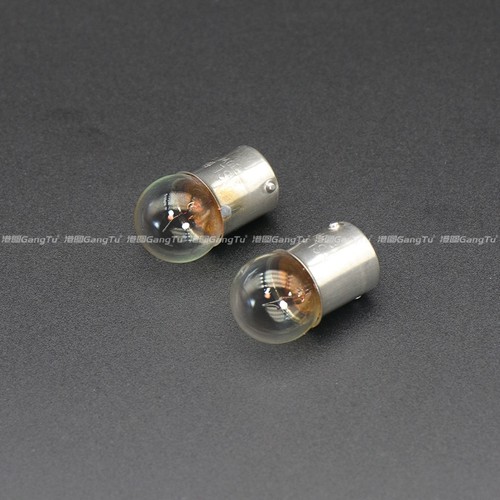 汽车灯泡R10W G18 12V 24V 10W 89 2405信号灯转向灯尾灯单丝平脚