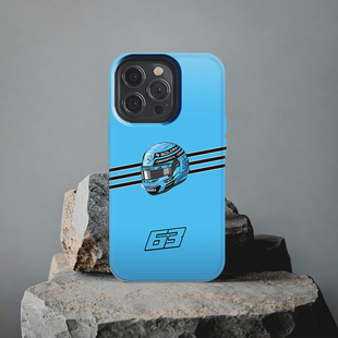 F1乔治拉塞尔2025头盔适用IQOO13小米15Pro红米K80苹果16ProMax三星S24Ultra华为Pura70手机壳Mate60一加ACE5