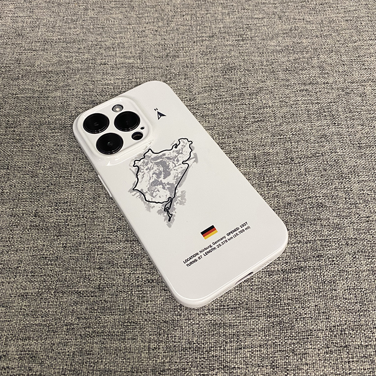 德国纽博格林纽北适用Iqoo11小米13三星S23Ultra苹果16ProMax全包硬壳OPPORENO9 VivoX90荣耀80华为P60手机壳