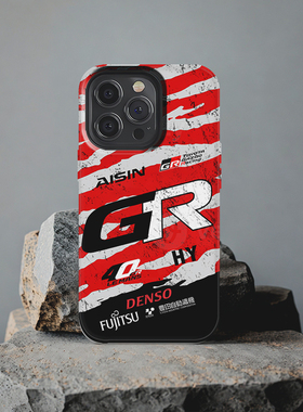 GR010勒芒丰田混动2025涂装适用IQOO13小米15SPro红米K80苹果16Pro Max三星S24Ultra华为Pura70手机壳Mate60