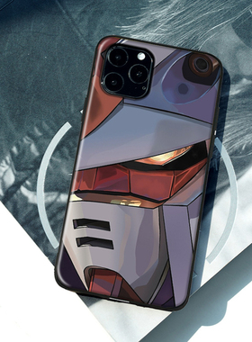 RX78高达玻璃手机壳适用华为Mate40红米Note10小米11苹果12ProMax