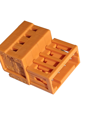 德国现货全新正品4极MCS针型连接器734-334插头4P接线端子3.81mm