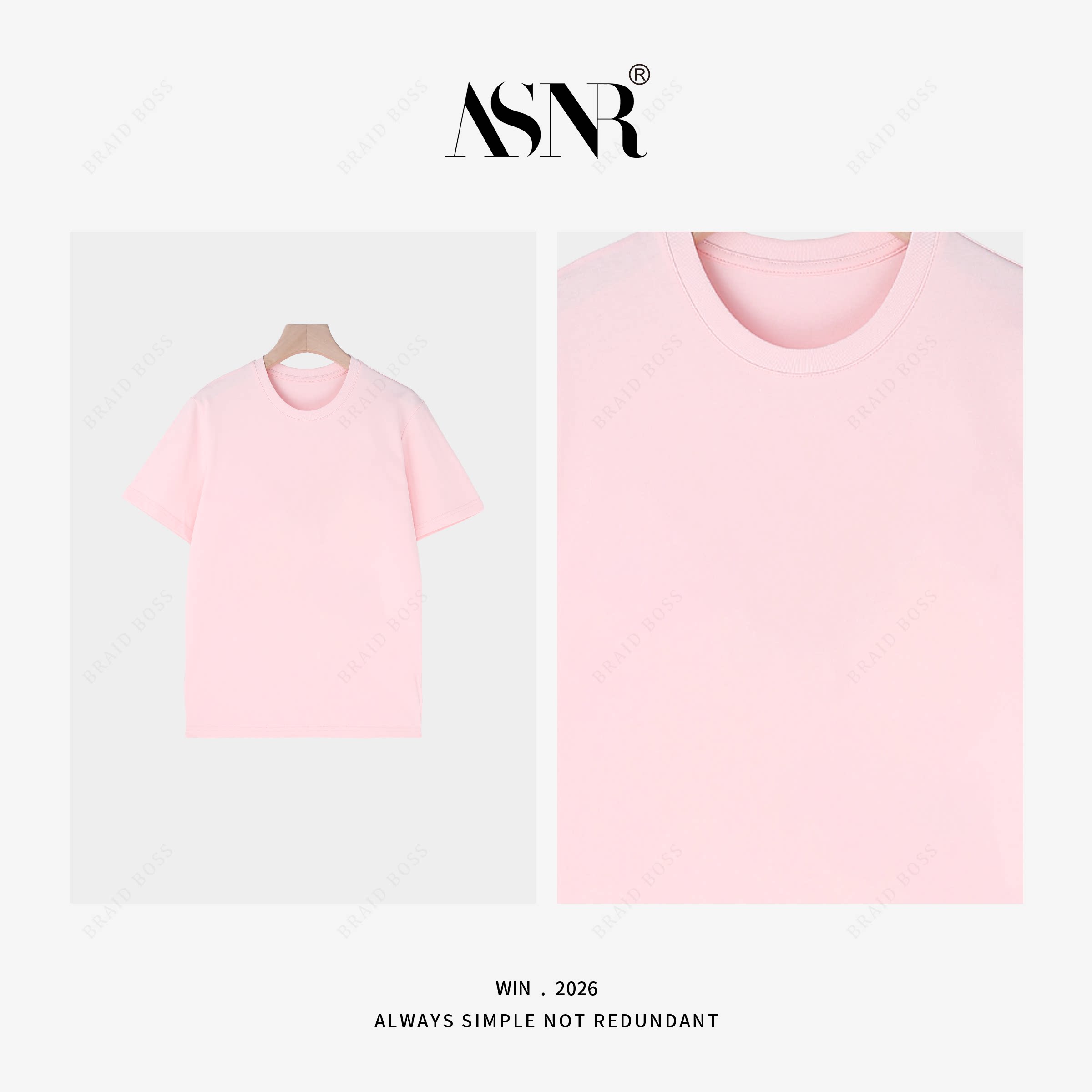 BRAID I JN +；百搭文艺风花卉印花圆领短袖T恤2760