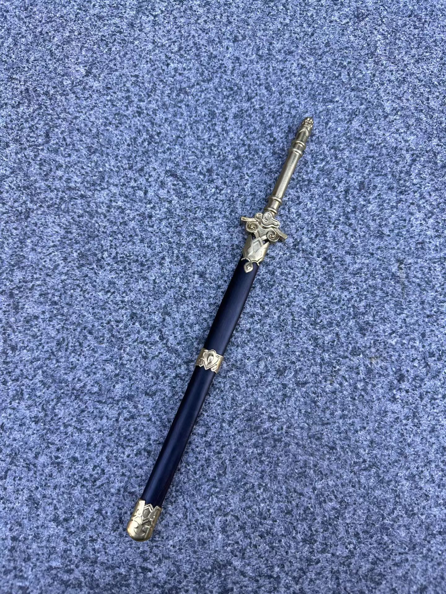 龙泉刀剑唐横刀一体镇宅宝剑收藏剑装饰汉剑微型小件直刀未开刃图片