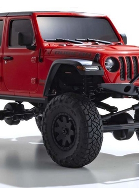 KYOSHO京商Mini-Z 4x4 像真攀爬吉普遥控车Jeep 牧马人红色32521R