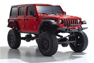 牧马人红色32521R KYOSHO京商Mini 4x4 像真攀爬吉普遥控车Jeep