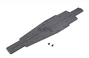 kyosho京商1:10越野复古车配件升级碳纤底盘(OPTIMA Mid) OTW142