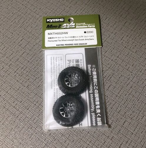 Kyosho 京商Mini-Z 4x4升级配重轮胎铃木吉姆尼 MXTH002HW(现货）