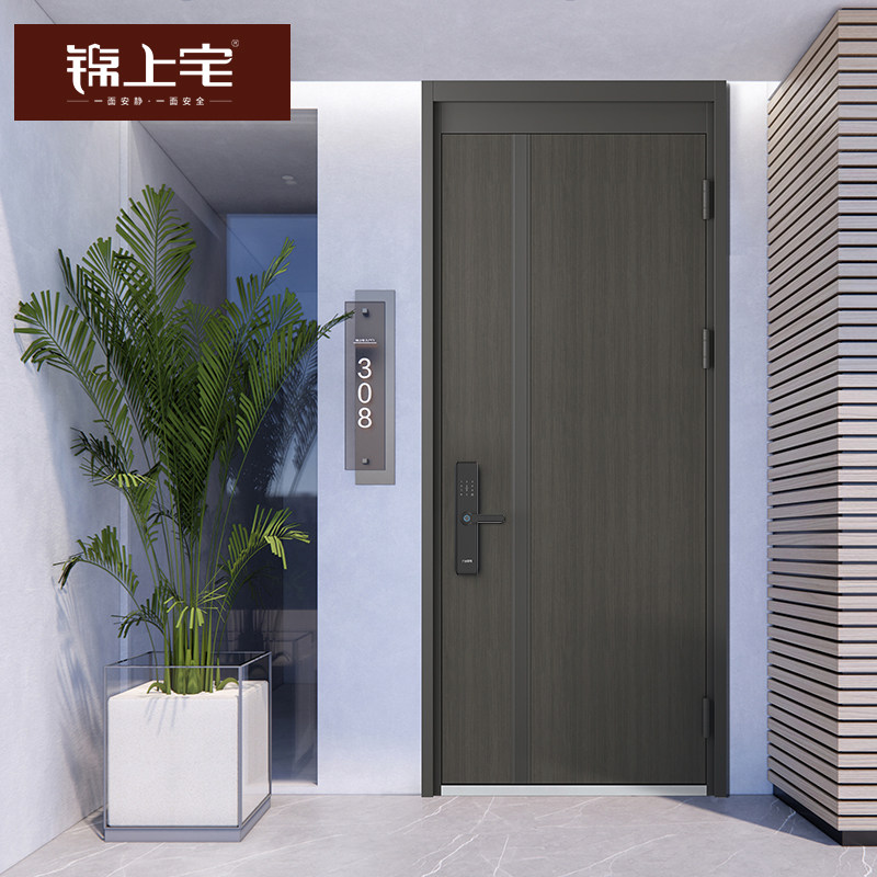 防盗门智能4级防盗门别墅图片