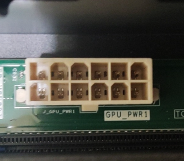 曙光宁畅I620 G20 G30/W760 G30服务器GPU供电线12P转显卡电源线
