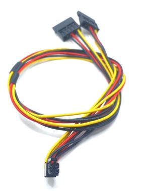 Dell戴尔R720R620R820R630R730服务器mini4P转SATA硬盘电源线