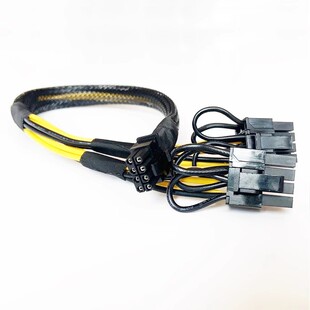 Dell戴尔R940/R940XA GPU显卡电源线小8P转单双8P A100 3090 4090